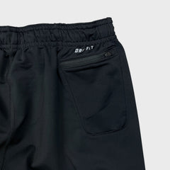Nike Sportswear Track Pants Mens Medium Black 3M Swoosh Dri Fit Gym Jogger