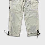 Vintage 90s Chaps Ralph Lauren Track Pants Mens Large Beige Tech Cargo