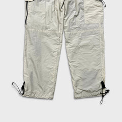 Vintage 90s Chaps Ralph Lauren Track Pants Mens Large Beige Tech Cargo