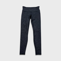 Lululemon Wunder Under Low-Rise Tight *28" Womens Size 6 Gray Yoga Leggings