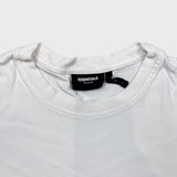 Fear of God Essentials T Shirt Mens Small White Spellout Boxy Tee
