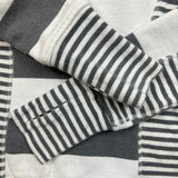 Lululemon Scuba Hoodie Womens Size 2 White Full Zip Striped Hooded Sweater