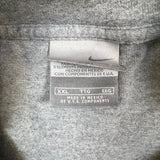 Vintage Y2K Nike Sportswear Mock Neck Shirt Mens 2XL Gray Swoosh Long Sleeve Pullover