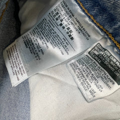 Levi's Ribcage Straight Jeans Womens 29x27 Blue High Rise Light Wash Denim Pants