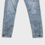 Levi's 502 Jeans Mens 32x28 Blue Regular Taper Fit Light Wash Denim Pants