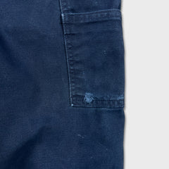 Carhartt Pants Mens 34x30 Blue Original Dungaree Fit Workwear Carpenter Baggy