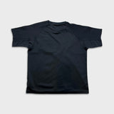 Adidas Originals T Shirt Mens Medium Black Trefoil Spell Out Short Sleeve Tee
