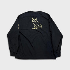 2015 October's Very Own x Toronto Raptors Shirt Mens XL Black OVO NBA Long Sleeve Tee