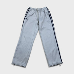 Adidas Sweatpants Mens Small Gray 3 Stripes Athletic Jogger