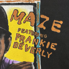 Vintage 90s Maze Frankie Beverly & Toni Braxton T Shirt Mens XL Black Brockum USA Rap Tee