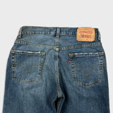 Vintage Y2K Levi's 559 Jeans Mens 30x32 Blue Relaxed Straight Fit Dark Wash Denim Pants