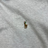 Polo Ralph Lauren Shirt Mens 2XL Gray Pony Casual Preppy Short Sleeve