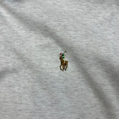 Polo Ralph Lauren Shirt Mens 2XL Gray Pony Casual Preppy Short Sleeve