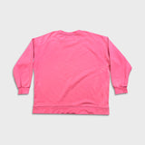Lululemon Perfectly Oversized Crew Womens Size 12 Pink Faded Pullover Sweatshirt