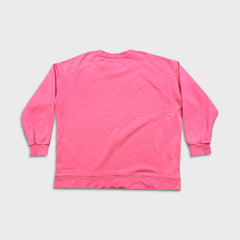 Lululemon Perfectly Oversized Crew Womens Size 12 Pink Faded Pullover Sweatshirt