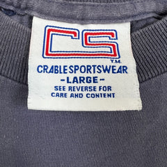 Vintage 90s Mastering Golf T Shirt Mens Large Purple Faded Single Stitch USA Tee