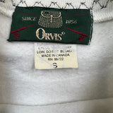 Vintage 90s Noah's Ark Sweatshirt Mens Small White Religion Graphic Pullover