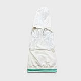 Lululemon Sleeveless Hoodie Womens Size 4 White Athletic Racerback Strap