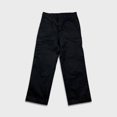Dickies Pants Mens 34x32 Black Regular Straight Workwear Chino Cargo Trouser