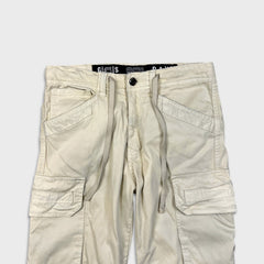 G-Star Raw Pants Mens 30x30 Beige Droner Relaxed Tapered Cargo Utility Trouser
