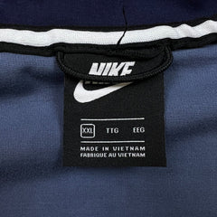 Nike Sportswear Hoodie Mens 2XL Blue Tech Fleece Full Zip Hooded Sweater