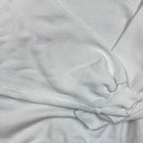 Vintage 90s Blank Sweatshirt Womens 3XL White Raglan USA Hanes Her Way