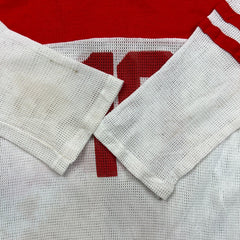 Vintage 70s Levi's Long Sleeve Tee Mens XS Red USA Casual Shirt