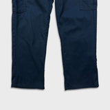 Dickies Pants Mens 36x30 Blue Genuine Original Straight Cargo Workwear Trousers