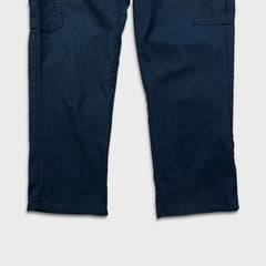 Dickies Pants Mens 36x30 Blue Genuine Original Straight Cargo Workwear Trousers