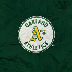 Vintage 90s Starter Oakland Athletics Jacket Mens XL Green Sports MLB Baseball