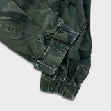 G-Star Raw Pants Mens 29x28 Green Camo Powel 3D Tapered Cuffed Cargo Trousers
