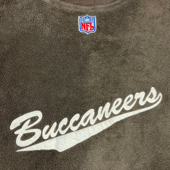 Vintage 90s Adidas Fleece Mens Large Brown Tampa Bay Buccaneers NFL Football Jacket