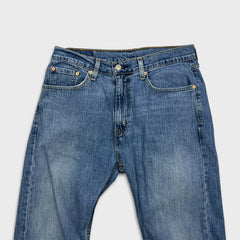Levi's 505 Jeans Mens 33x30 Blue Regular Fit Straight Leg Light Wash Denim Pants