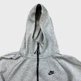 Nike Sportswear Hoodie Mens Medium Gray Tech Fleece Full Zip Hooded Sweater