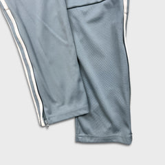 Adidas Climacool Track Pants Mens Small Blue Essentials 3 Stripe Training Athletic Jogger