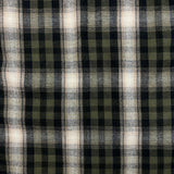 Vintage 90s L.L Bean Denim Shirt Mens XL Green Plaid Lining Workwear Button Up