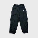 Vintage 90s Nike Sportswear Track Pants Mens Large Black Clima Fit Baggy Taper