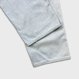 Vintage 90s Levi's 535 Jeans Mens 28x34 Blue Euro Fit Light Wash Wide Leg Baggy Denim Pants