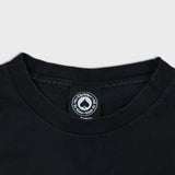 Thrasher Magazine T Shirt Mens Medium Black Skateboard Flame Spell Out Tee