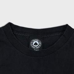 Thrasher Magazine T Shirt Mens Medium Black Skateboard Flame Spell Out Tee