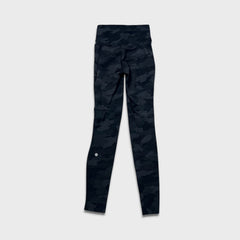 Lululemon Base Pace High-Rise Tight 28" *Brushed Nulux Womens Size 2 Black Camo