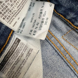 Levi's 550 Jeans Mens 30x27 Blue Relaxed Fit Straight Leg Light Wash Baggy Denim Pants