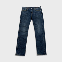 Levi's 511 Jean Mens 32x32 Blue Slim Fit Mid Rise Dark Wash Stretch Denim Pants