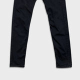 Levi's 512 Jeans Men 30x30 Black Slim Taper Leg Dark Wash Mid Rise Stretch Denim Pants