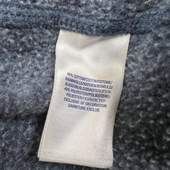 Vintage 90s Polo Ralph Lauren Shawl Collar Sweatshirt Mens XL Blue Pony Pullover