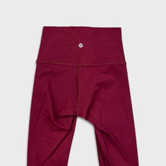 Lululemon Align Pant High-Rise 28" Womens Size 0 Red Athletic Yoga Leggings