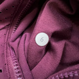Lululemon Define Jacket Womens Size 6 Purple Full Zip Sports Track Suit Top