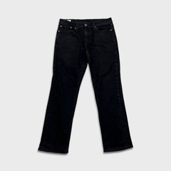 Levi's 541 Jeans Mens 31x28 Black Athletic Taper Stretch Dark Wash Denim Pants