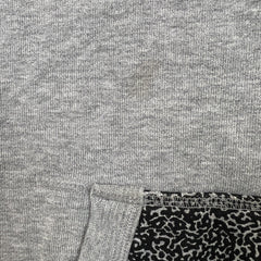 Nike Air Hoodie Mens Large Gray Sportswear Swoosh Full Zip Hooded Sweater