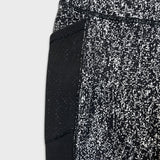 Lululemon Fit Physique Tight Luon Suited Jacquard Womens Size 4 Black Yoga